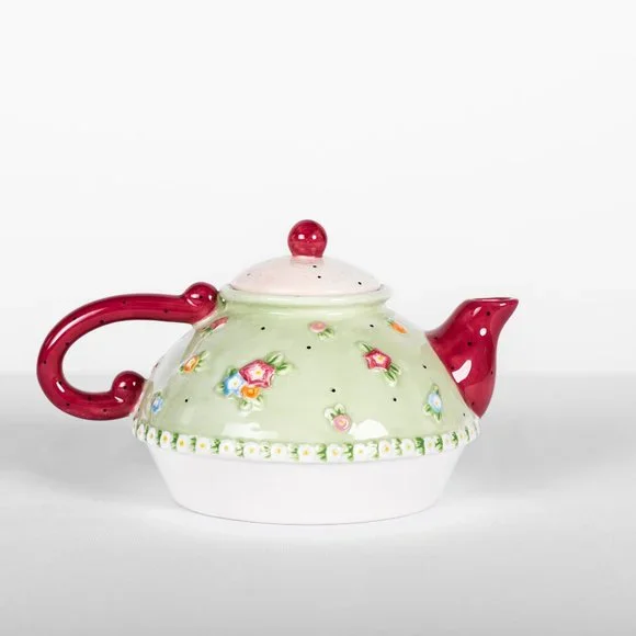 Set of 5 Mary Engelbreit Collectible Tea Pots - Picture 11 of 15